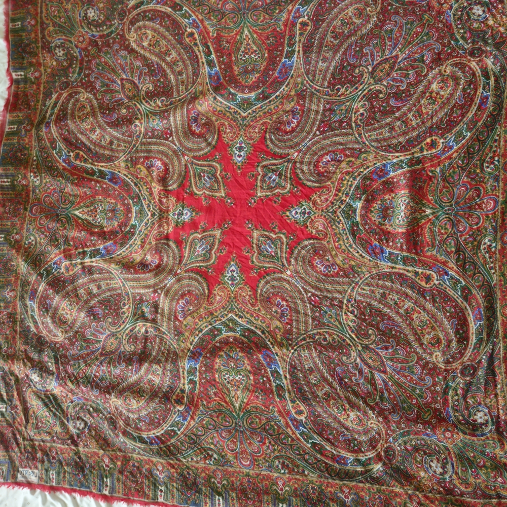 Paisley Patterned Scarf